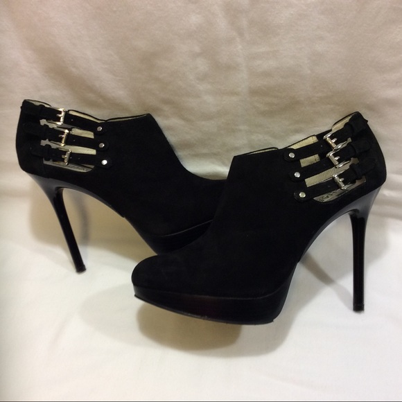 MICHAEL Michael Kors Shoes - MICHAEL KORS BLACK SUEDE BOOTIES SZ 8M EUC $159